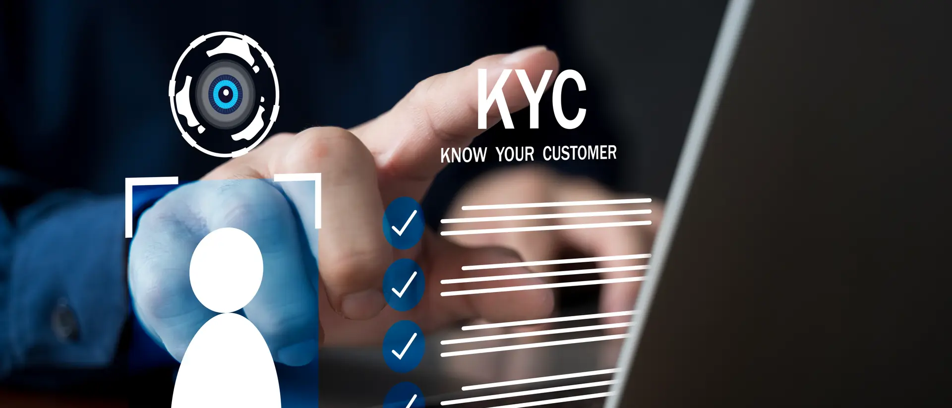 Know-your-customer identity verification workflow run by Aeterna Group